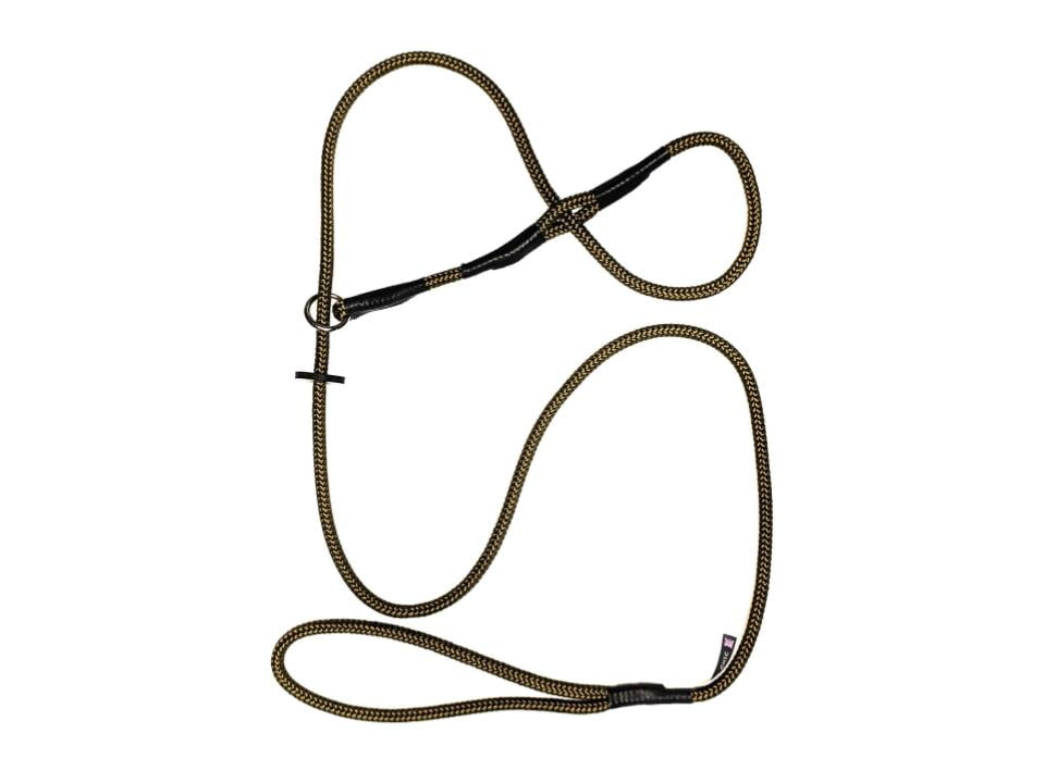 Black Handy Halter Figure of 8 Training Lead - Bows and Whistles