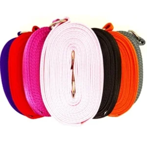 handmade in the UK supersoft extra long training leads